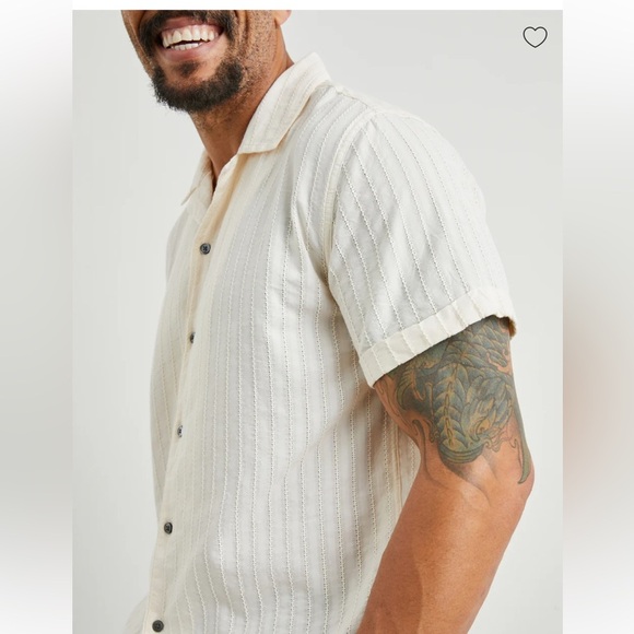 Rails Sinclair Shirt
Bone Cream Casual Button Down Shirt - Picture 2 of 12